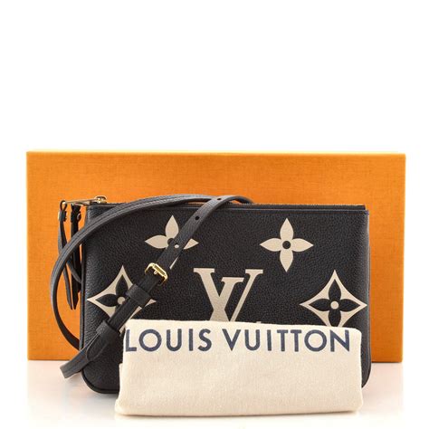 double bag louis vuitton|Louis Vuitton double zip pochette.